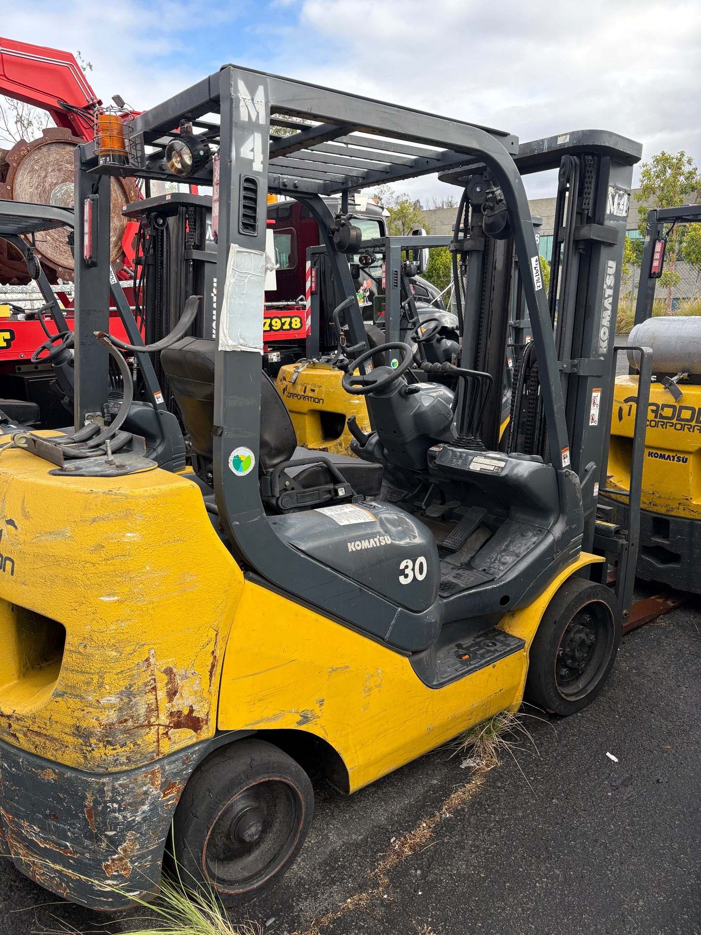 2013 KOMATSU FG30SHT Forklift FG30SHT-16