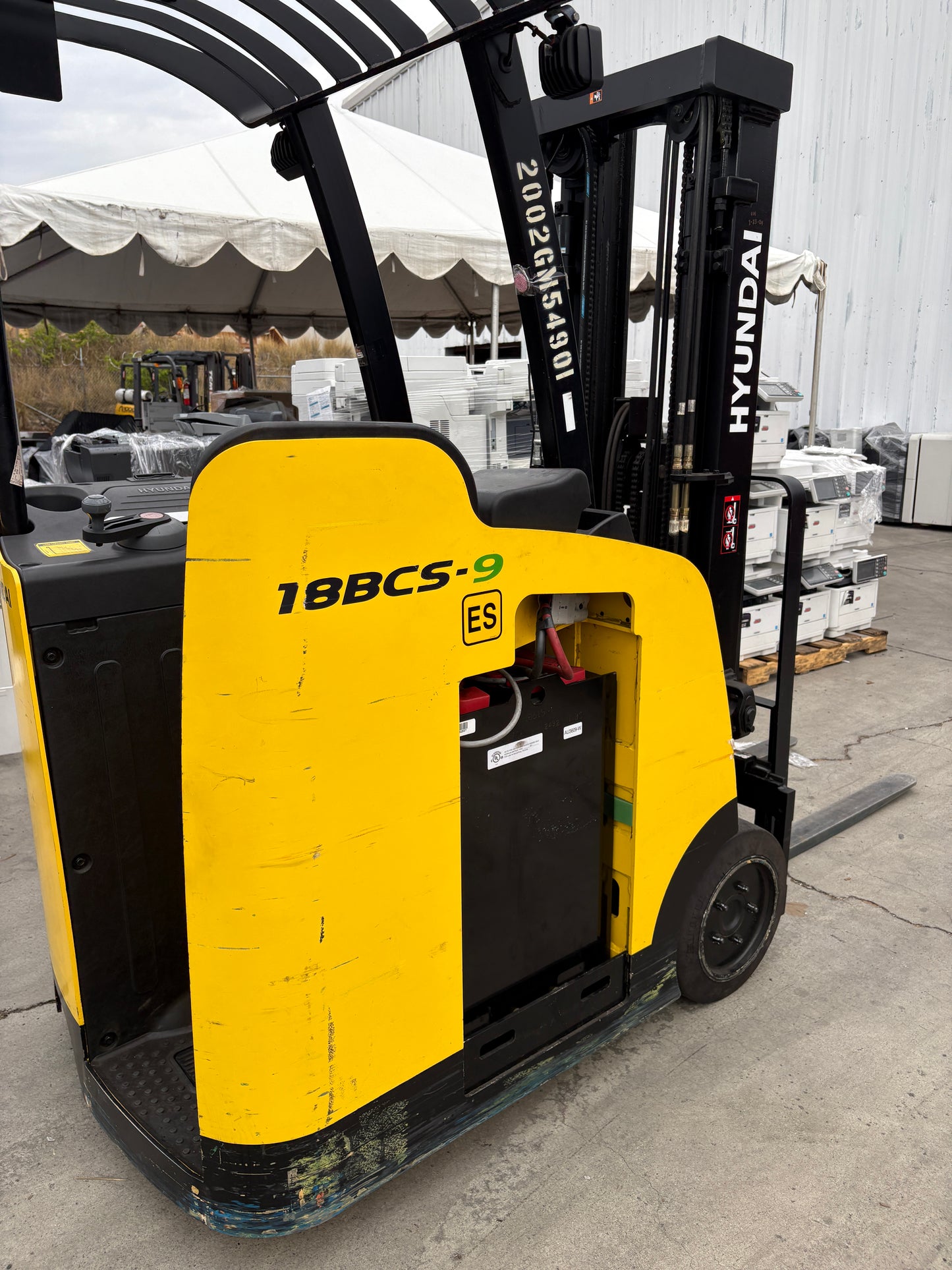 2021 HYUNDAI 18BCS9 Electric Forklift